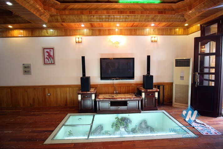 Unique villa for rent in Ciputra, Tay Ho, Hanoi. 